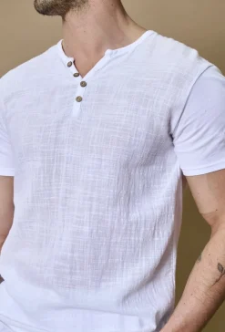 Ensemble polo short uni effet lin