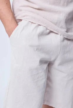 Ensemble polo short uni effet lin