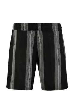 Ensemble short et chemise a rayures