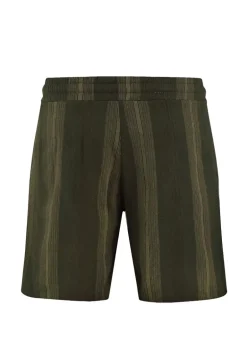 Ensemble short et chemise a rayures