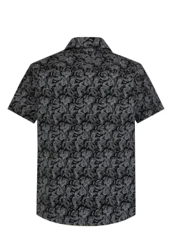 Ensemble short et chemise a motifs bandana