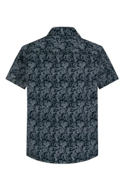 Ensemble short et chemise a motifs bandana