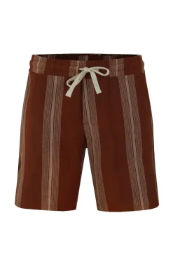 Ensemble short et chemise a rayures