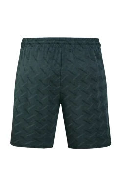 Ensemble short polo à motif géométriques