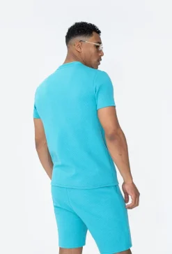 Ensemble short tshirt gaufré