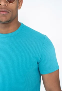 Ensemble short tshirt gaufré