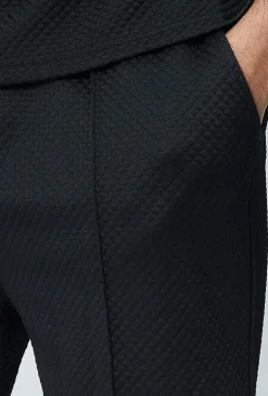Ensemble short tshirt gaufré