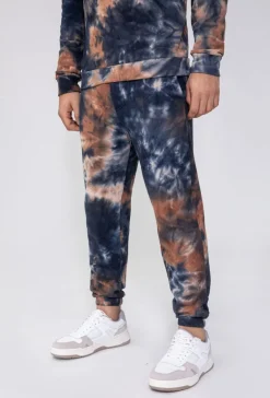 Ensemble sweat & jogging motif tie and dye imprimé