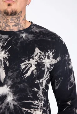 Ensemble sweat & jogging motif tie and dye imprimé