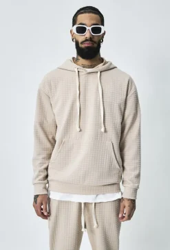 Ensemble tendance sweat jogging à carreaux matelassés