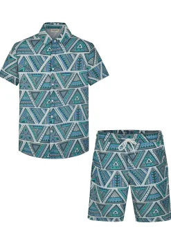 Ensemble tribal géométrique