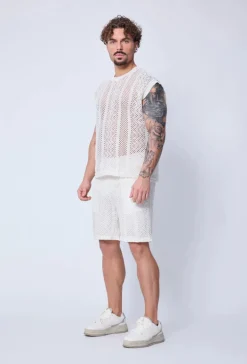 Ensemble t-shirt débardeur short