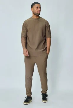 Ensemble t-shirt et pantalon uni
