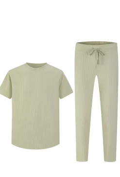 Ensemble t-shirt et pantalon uni