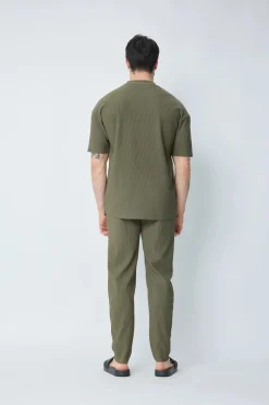 Ensemble t-shirt et pantalon uni