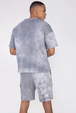 Ensemble tshirt et short tie and dye