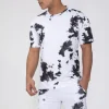 Ensemble tshirt short avec motif tâches