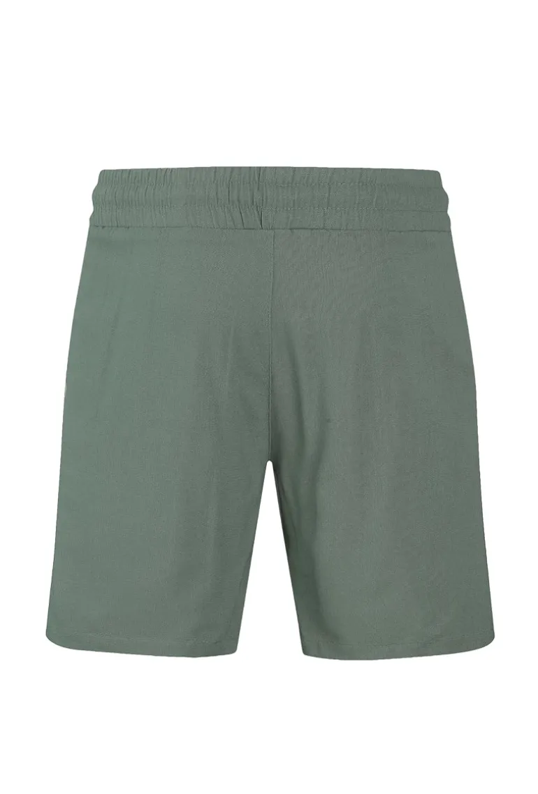 Ensemble uni chemise manches courtes short