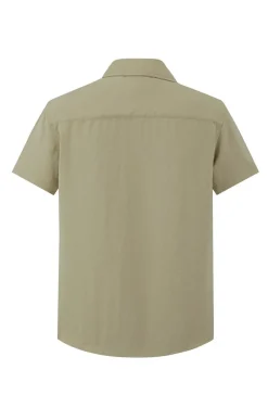 Ensemble uni chemise manches courtes short