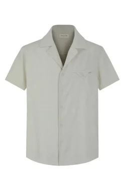 Ensemble uni chemise manches courtes short