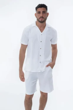Ensemble uni chemise short