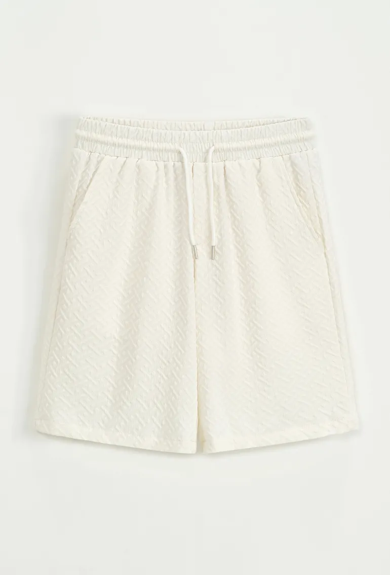 Ensemble uni chemise short