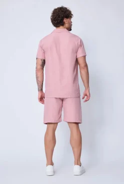 Ensemble uni chemise short