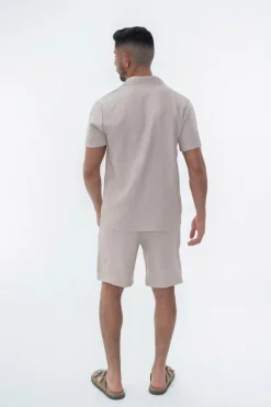 Ensemble uni chemise short