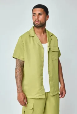 Ensemble uni détente chemise short