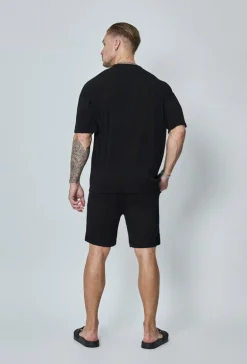 Ensemble uni plissé tshirt & short