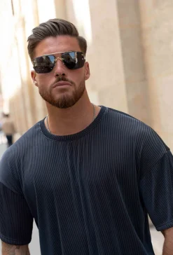 Ensemble uni plissé tshirt & short