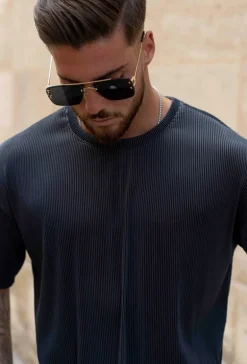 Ensemble uni plissé tshirt & short