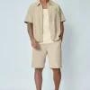 Ensemble uni short chemise