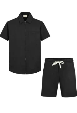 Ensemble uni short chemise
