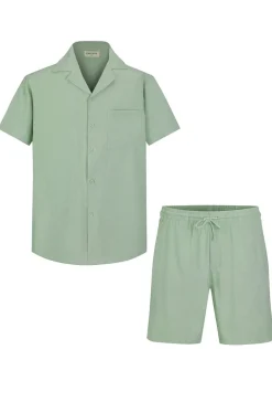 Ensemble uni short chemise
