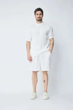 Ensemble uni t-shirt et short