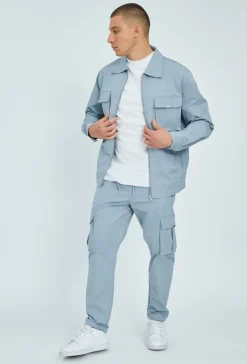 Ensemble uni veste cargo