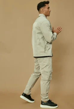 Ensemble uni veste cargo