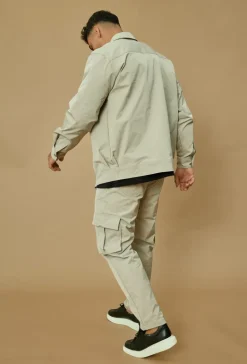 Ensemble uni veste cargo