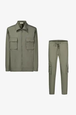 Ensemble uni veste cargo