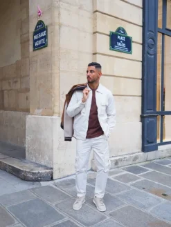 Ensemble uni veste cargo