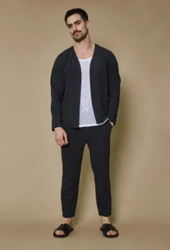 Ensemble uni veste pantalon