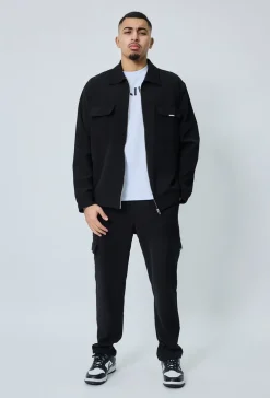 Ensemble uni veste pantalon cargo