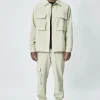 Ensemble uni veste pantalon cargo