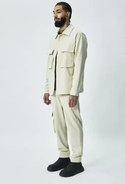 Ensemble uni veste pantalon cargo