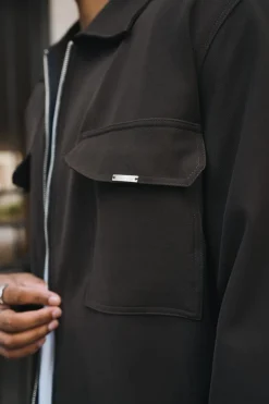 Ensemble uni veste pantalon cargo