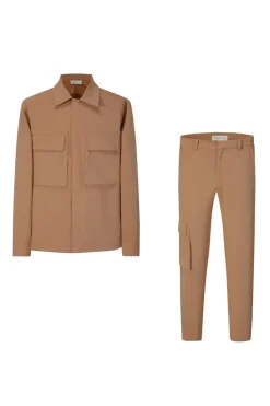 Ensemble uni veste pantalon cargo