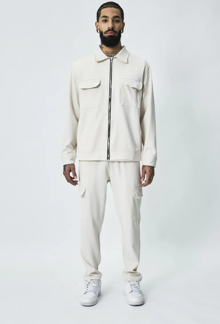 Ensemble uni veste pantalon cargo