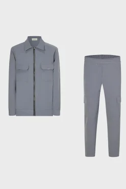 Ensemble uni veste pantalon cargo