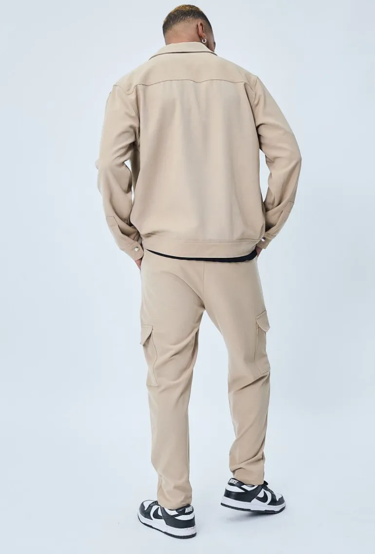 Ensemble uni veste pantalon cargo